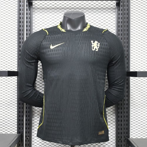Chelsea 2026-27 Away long sleeve player version  S-3XL