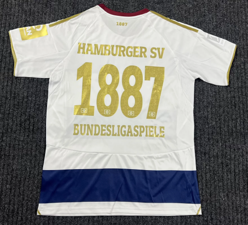 2025-26 Hamburger with number 1887 soccer jersey  S-4XL