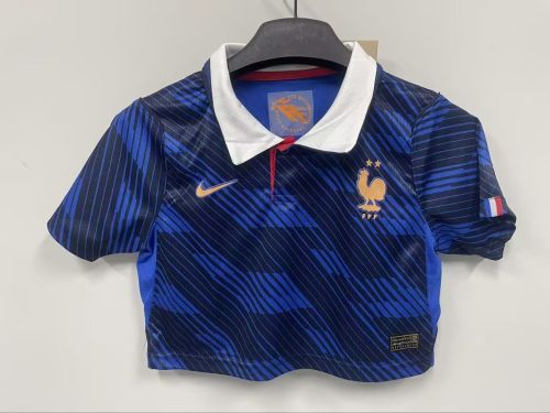 France 2026 home crop top