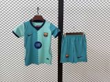 Barcelona 2026-27 Third Away kids kit