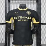 Manchester City 2026-27 Away Player Version (The player version is more slim fit, it is recommended to buy one size larger)