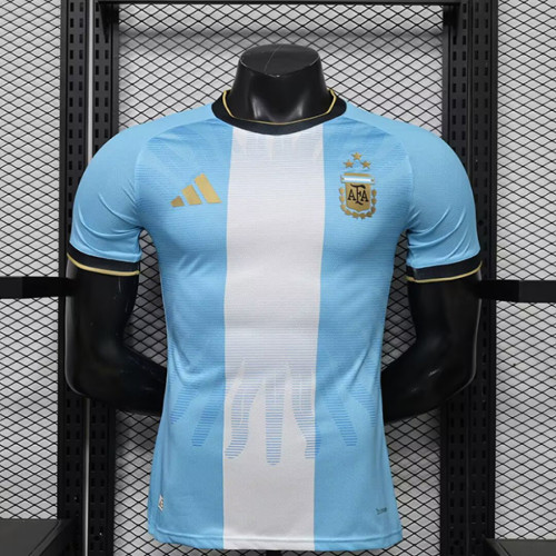 Argentina 2026 White And Blue Special Player Version Jersey (The player version is more slim fit, it is recommended to buy one size larger)