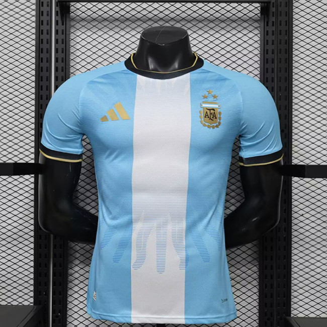 Argentina 2026 White And Blue Special Player Version Jersey (The player version is more slim fit, it is recommended to buy one size larger)