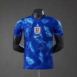 England 2026 World Cup Goalkeeper Blue Jersey Player Version (The player version is more slim fit, it is recommended to buy one size larger)