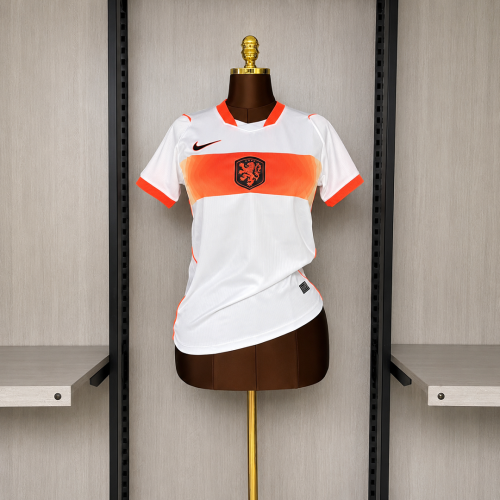 Woman Netherlands 2026 World Cup Away Soccer Jersey 