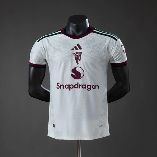 Manchester United 2026-27 Second Away Jersey Player Version (The player version is more slim fit, it is recommended to buy one size larger)