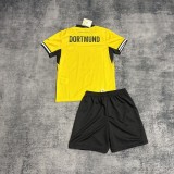 Dortmund 2026-27 home kids kit 