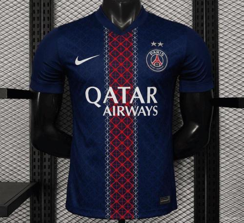 2 Star 2025-26 Paris Saint-Germain Home Jersey With Champions of Europe 2026