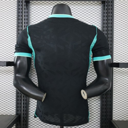 2026 Brazil Black Special Edition Player Version Jersey(The player version is more slim fit, it is recommended to buy one size larger)