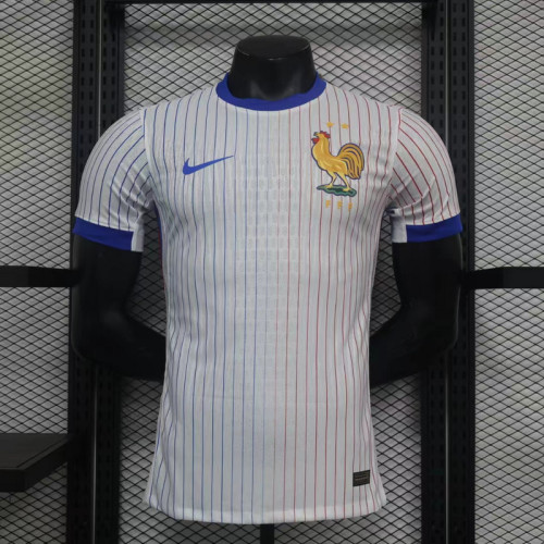 2024 Player Version france away Soccer Jersey（The player version jersey is a bit tight, please pay attention to the size selection）