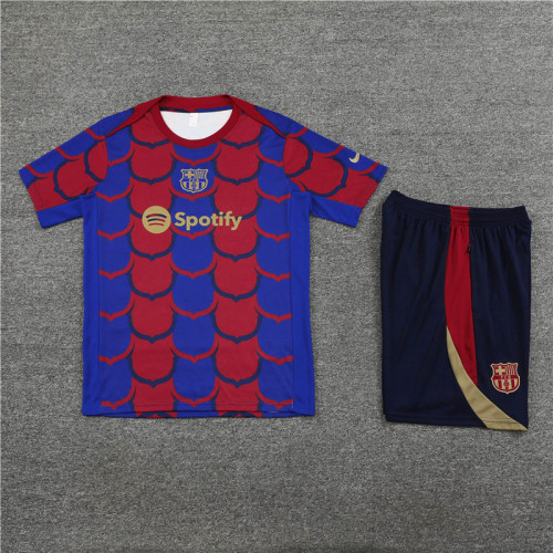 24-25 Barcelona  short sleeves Training  Suit