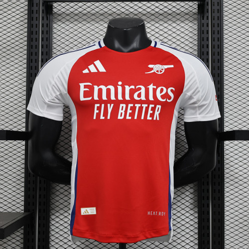 24-25  Arsenal Home  Player  version  Jersey（The player version jersey is a bit tight, please pay attention to the size selection）