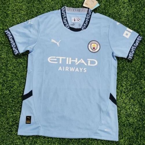 24-25  Manchester City Home  fan  Version Jersey