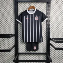 23-24 Corinthians Away Kids Kit/23-24科林蒂安客场童装