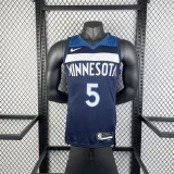 2023 Timberwolves Away NBA Jersey /23赛季森林狼队客场藏蓝色