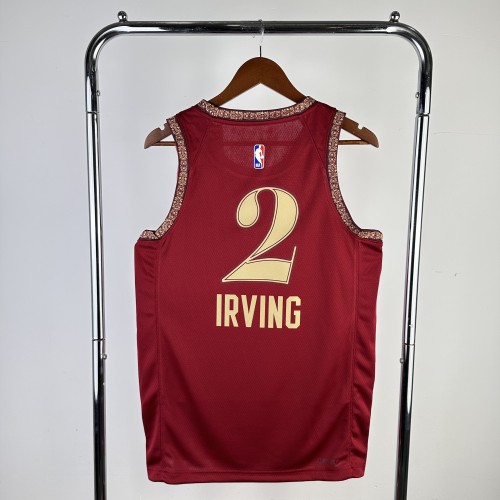 2024 Cleveland Cavaliers City Edition IRVING #2 Swingman NBA Jersey/24赛季骑士队城市版2号欧文