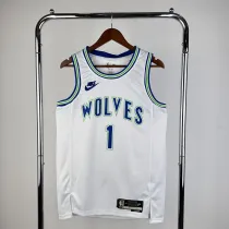 23-24 Minnesota Timberwolves Classic Edition ANDERSON #1 Swingman NBA Jersey/24赛季森林狼复古1号