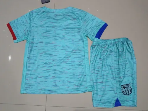 23-24 Barcelona Third Kids Kit/23-24 巴萨第二客场童装