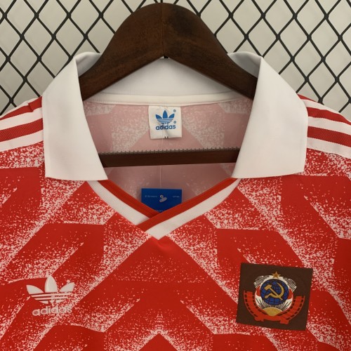 1987-88 Soviet Union Home Retro Jersey/87-88苏联主场