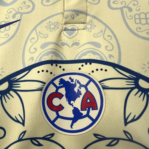 23-24 Club America Halloween Edition Fans Jersey/23-24美洲万圣节球迷版