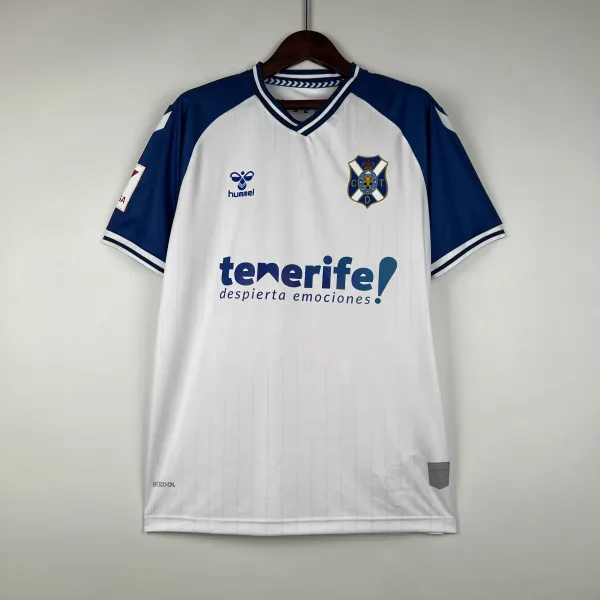 23-24 CD Tenerife Home Fans Jersey/23-24特内里费主场球迷版