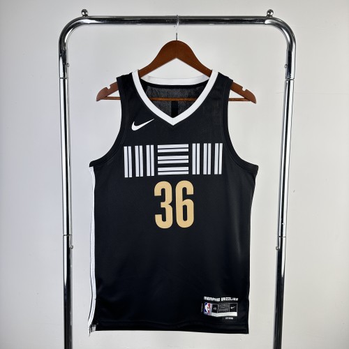 2024 Memphis Grizzlies City Edition SMART #36 Swingman NBA Jersey/24赛季灰熊队城市版36号斯玛特