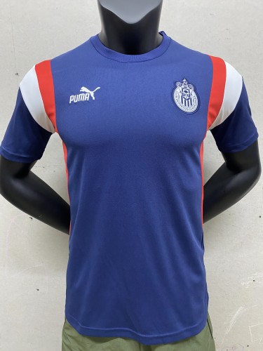 23-24 Chivas de Guadalajara Training Jersey/23-24 芝华士训练服宝蓝色