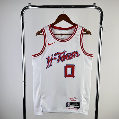2024 Houston Rockets City Edition WESTBROOK #0 NBA Swingman Jersey/24赛季火箭队城市版0号威少
