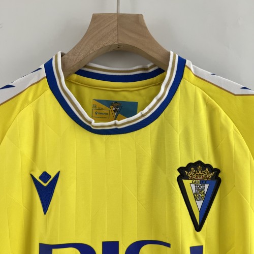 23-24 Cadiz CF Home Kids Kit/23-24加的斯主场童装