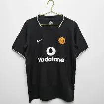 2003-04 Manchester United Away Retro Jersey/03-04曼联客场