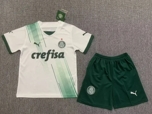 23-24 Palmeiras Away Kids Kit/23-24 帕尔梅拉斯客场童装
