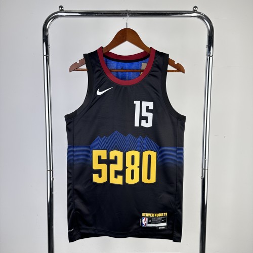 2024 Denver Nuggets City Edition JOKIC #15 NBA Swingman Jersey/24赛季掘金队城市版15号小波特