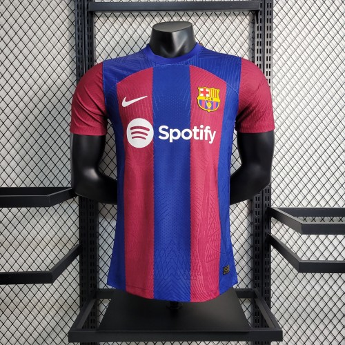 23-24 Barcelona Home Player Jersey/23-24 巴萨主场球员版