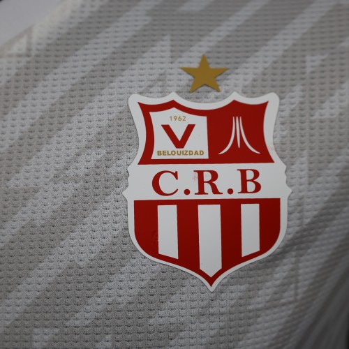 23-24 CR Belouizdad White Player Jersey/23-24 CR比罗达特白色球员版