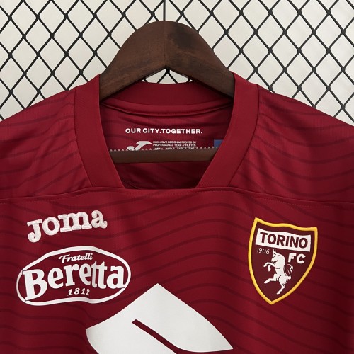23-24 Torino Home Fans Jersey/23-24都灵主场球迷版