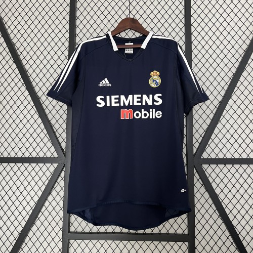 2004-05 Real Madrid Away Retro Jersey/04-05皇马客场