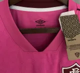 23-24 Fluminense Pink October Fans Jersey/23-24弗卢米嫩塞粉色球迷版