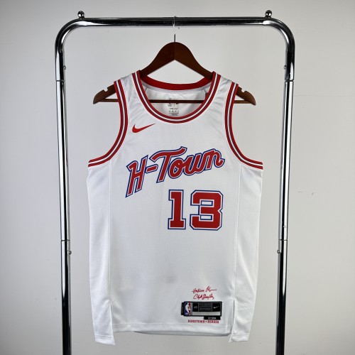 2024 Houston Rockets City Edition HARDEN #13 NBA Swingman Jersey/24赛季火箭队城市版13号哈登