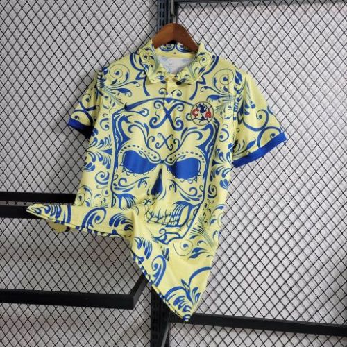 23-24 Club America Halloween Edition Fans Jersey/23-24美洲万圣节球迷版