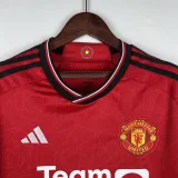 23-24 Manchester United Home Fans Jersey/23-24 曼联主场球迷版