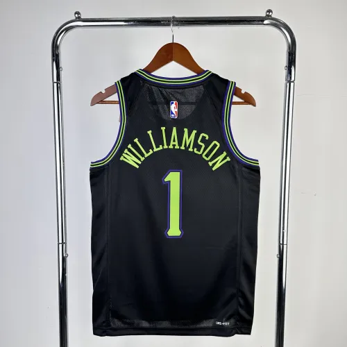 2024 New Orleans Pelicans City Edition WILLIAMSON #1 NBA Swingman Jersey/24赛季鹈鹕队城市版1号威廉姆斯