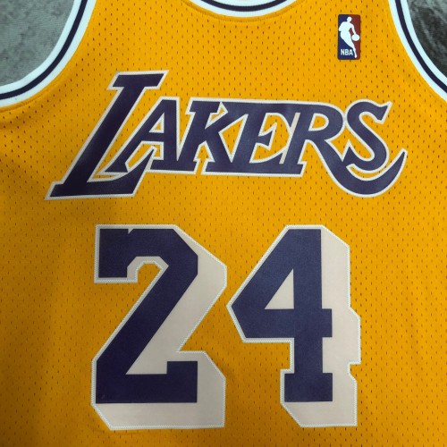 M&N 07-08 Lakers SW Yellow 24# Bryant