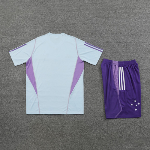 23-24 Cruzeiro Esporte Short Sleeve Training Suit