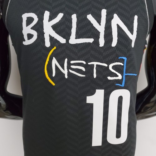 New Brooklyn Nets Simmons #10 City Edition Black