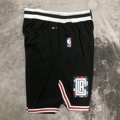 2023 Clippers Black NBA Shorts