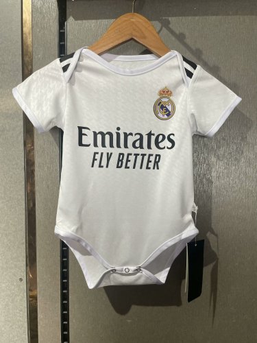 24-25 Real Madrid Home Baby Clothing/24-25皇马主场婴儿装