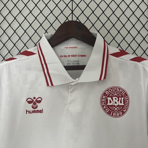2024 Denmark Away Fans Jersey / 2024 丹麦客场球迷