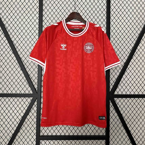 2024 Denmark Home Fans Jersey / 2024 丹麦主场球迷