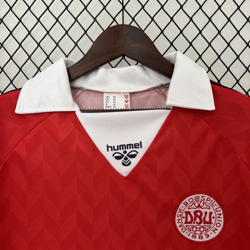 1988 Denmark Home Retro Jersey/ 1988 丹麦主场