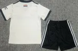 24-25 Manchester United Second  Away Kid  Fan Version